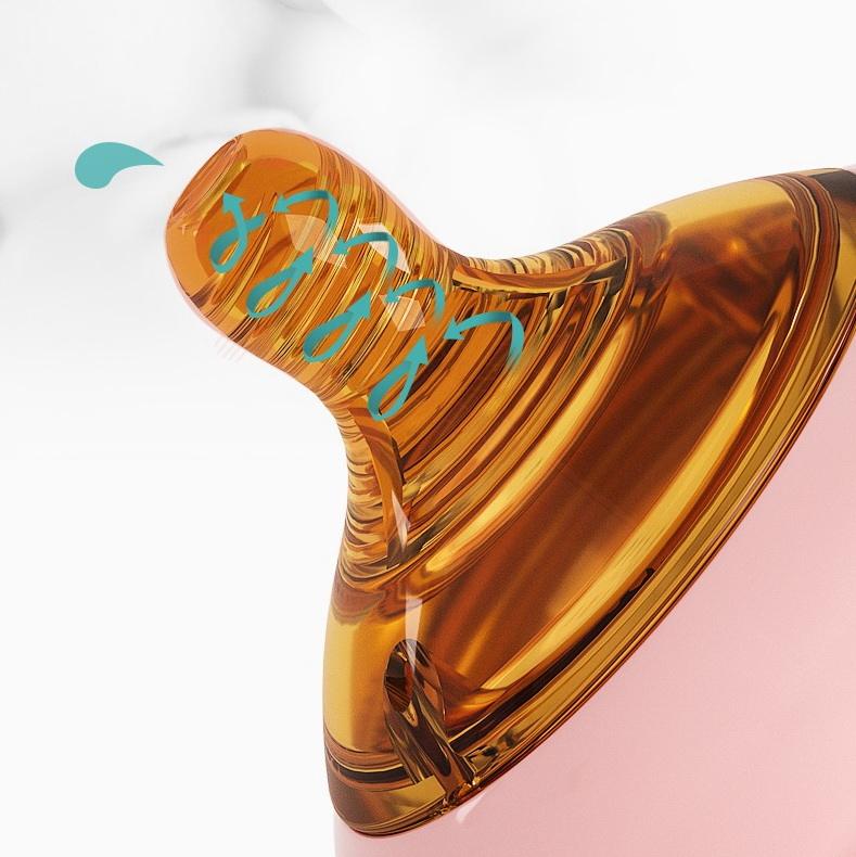 Wide Neck Silicone Baby Feeding Bottle