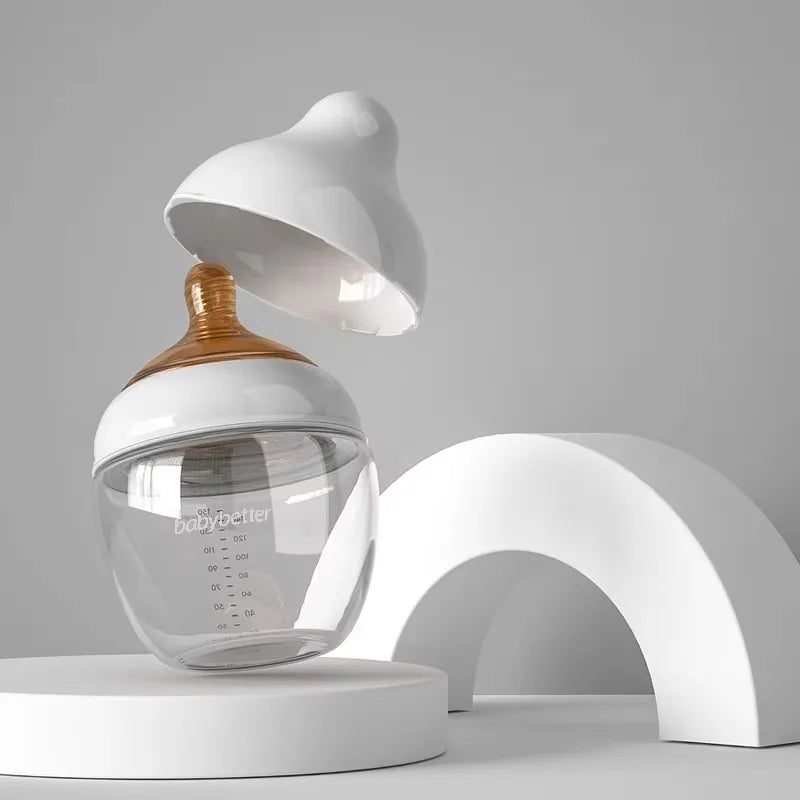 Wide Neck Silicone Baby Feeding Bottle