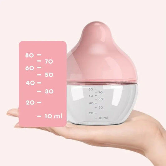 Wide Neck Silicone Baby Feeding Bottle